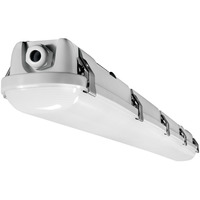 4600 Lumen Max - 34 Watt Max - 4 ft. Wattage and Color Selectable LED Vapor Tight Fixture - Watts 25-30-34 - Kelvin 3500-4000-5000 - IP65 Rated - 120-277 Volt - PLT Solutions - PLTS-40045