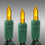 50 ft. - Green Wire - Christmas Mini Light String - (100) Yellow Bulbs - 6 in. Bulb Spacing Thumbnail