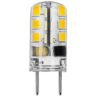 G8 LED - 2 Watt - 320 Lumens - 3000 Kelvin - Halogen Color - Replaces 25 Watt Halogen - 120 Volt