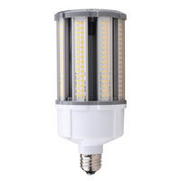 5600 Lumen Max - 36 Watt Max - Wattage and Color Selectable LED Corn Bulb - Watts 18-27-36 - Kelvin 3000-4000-5000 - Medium Base - 120-277 Volt - PLTS-12086