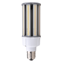 6850 Lumen Max - 45 Watt Max - Wattage and Color Selectable LED Corn Bulb - Watts 27-36-45 - Kelvin 3000-4000-5000 - Mogul Base - 120-277 Volt - PLTS-12089