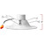 Natural Light - 810 Lumens - 9 Watt - 3000 Kelvin - 5-6 in. Retrofit LED Downlight Fixture Thumbnail