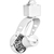 Track Light Fixture - Gimbal Ring - White - MR16 GU10 Base Thumbnail