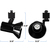 Track Light Fixture - Conical - Black - MR16 GU10 Base Thumbnail