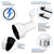 Track Light Fixture - Step-Down Cylinder - White - Black Baffle Thumbnail