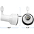 Track Light Fixture - Step-Down Cylinder - White - Black Baffle Thumbnail