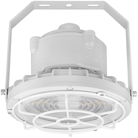 7821 Lumens - Round Explosion-Proof Fixture - LED - Class 1 Div 2 Rated - 60 Watt - 175 Watt Metal Halide Equal - 5000 Kelvin - 120-277 Volt - PLTS-11957