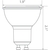 500 Lumens - 7 Watt - 2700 Kelvin - LED PAR16 Lamp - GU10 Base Thumbnail