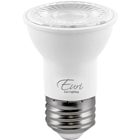 500 Lumens - 7 Watt - 3000 Kelvin - LED PAR16 Lamp - 50 Watt Equal - 40 Deg. Flood - Halogen - 120 Volt - Euri Lighting EP16-7W4000ew