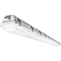 12,900 Lumen Max - 90 Watt Max- 8 ft. Wattage and Color Selectable LED Vapor Tight Fixture - Watts 60-75-90 - Kelvin 3500-4000-5000 - IP66 Rated - 120-277 Volt - Halco 28092