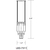 880 Lumens - 7 Watt - 3500 Kelvin - LED PL Lamp Thumbnail