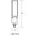 880 Lumens - 7 Watt - 4000 Kelvin - LED PL Lamp Thumbnail