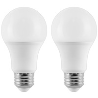 450 Lumens - 5 Watt - 2700 Kelvin - LED A19 Light Bulb - 40 Watt Equal - Medium Base - 90 CRI - 120 Volt - Pack of 2 - Euri Lighting EA19-5W5021CEC-2