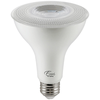 900 Lumens - 10 Watt - 4000 Kelvin - LED PAR30 Long Neck Lamp - 75 Watt Equal - 40 Deg. Flood - Cool White - 90 CRI - 120 Volt - 2 pack - Euri Lighting EP30-10W5040cec-2