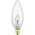 60 Watt - Clear - Straight Tip - Incandescent Chandelier Bulb Thumbnail