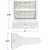 8580 Lumen Max - 60 Watt Max - Wattage and Color Selectable Rotatable LED Wall Pack Fixture Thumbnail