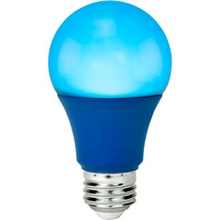 LED A19 Party Bulb - Blue - 9 Watt - 60 Watt Equal - Medium Base - 120 Volt - PLTS-12214