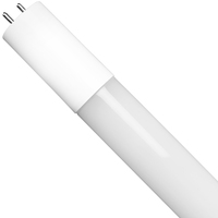 4 ft. LED T8 Tube - 3500 Kelvin - 2200 Lumens - Type B - Operates Without Ballast - F32T8 Replacement - Single-Ended or Double-Ended Power - 120-277 Volt - Case of 25 - PLTS-20109
