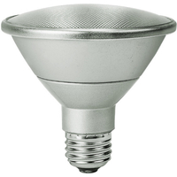 1000 Lumens - 12 Watt - 3500 Kelvin - LED PAR30 Short Neck Lamp - 75 Watt Equal - 25 Deg. Narrow Flood - Halogen - 90 CRI - 120 Volt - Satco S29412