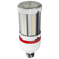 2790 Lumens - 18 Watt - 3000 Kelvin - LED Corn Bulb - 70 Watt Metal Halide Equal - Medium Base - 120-277 Volt - PLTS-12046
