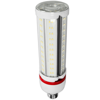 6975 Lumens - 45 Watt - 3000 Kelvin - LED Corn Bulb - 175 Watt Metal Halide Equal - Medium Base - 120-277 Volt - PLTS-12055
