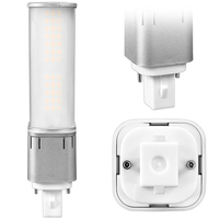 840 Lumens - 7 Watt - 2700 Kelvin - LED PL Lamp - Replaces 13W CFL - 2 Pin G23-2 Base - Ballast Bypass or Plug and Play - 120-277 Volt - Light Efficient Design LED-7311-27K-G3