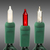 17 ft. - Incandescent Mini Light String - (50) Frosted White, Red, Clear Bulbs - 4 in. Bulb Spacing - Green Wire Thumbnail