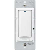 Low Voltage Switch - Single Pole - Push Button On-Off Switch - White - 24 Volt - WattStopper LVSW-101-W