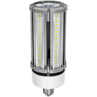 6750 Lumens - 45 Watt - 5000 Kelvin - LED Corn Bulb - 200 Watt Metal Halide Equal - Medium Base - 100-277 Volt - TCP Lighting L45CCE26U50K