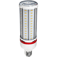 15,500 Lumens - 100 Watt - 4000 Kelvin - LED Corn Bulb - 400 Watt Metal Halide Equal - Mogul Base - 120-277 Volt - PLTS-12061