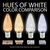 Sun Warm White - LED C9 - Christmas Light Replacement Bulbs - Faceted Finish Thumbnail