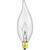 40 Watt - Clear - Bent Tip - Incandescent Chandelier Bulb - 3.9 in. x 1.3 in.  Thumbnail