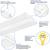 40,800 Lumens - 300 Watt - 5000 Kelvin - Linear LED High Bay Fixture Thumbnail