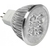 350 Lumens - 4 Watt - LED MR16 Lamp - Red Thumbnail