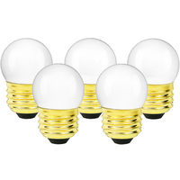 5PK 7.5W S11 White 120V