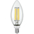 Natural Light - 300 Lumens - 3 Watt - 2700 Kelvin - LED Chandelier Bulb - 3.8 in. x 1.4 in. Thumbnail