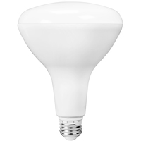 1000 Lumens - 11 Watt - 2700 Kelvin - LED BR40 Lamp - 80 Watt Equal - Warm White - 90 CRI - 120 Volt - PLTS-12021