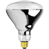 250W BR40 IR HEAT LAMP CLR