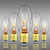 4 Watt - Clear - Incandescent C7 Light Bulb Thumbnail