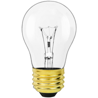 40 Watt - Clear - A15 Appliance Bulb  - Medium Base - 130 Volt - PLTS-12111