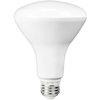 810 Lumens - 9 Watt - 3000 Kelvin - LED BR30 Lamp - 60 Watt Equal - Halogen - 90 CRI - 120 Volt - PLTS-12019