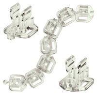 (12 Pack) 3/8 or 1/2 in. - Linked or Un-Linked Clips - For Mounting Rope Lights - PLT Solutions - CLIP-10010