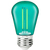 Green - 2 Watt - Dimmable LED - S14 Bulb Thumbnail