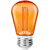 Orange - 2 Watt - Dimmable LED - S14 Bulb Thumbnail