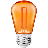 LED FILAMENT S14 2W ORANGE