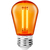 Orange - 2 Watt - Dimmable LED - S14 Bulb Thumbnail
