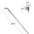 LED Emergency 2 ft. Light Fixture for T Bar/Grid Ceilings - 1300 Lumens - 5000 Kelvin Thumbnail