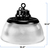 Overstock Liquidation/All Sales Final - 14,000 Lumens - 100 Watt - 5000 Kelvin - UFO LED High Bay Light Fixture With Glare Shield Thumbnail