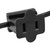 Black - Female Gilbert Plug - SPT-1 - End Plug and Inline Thumbnail