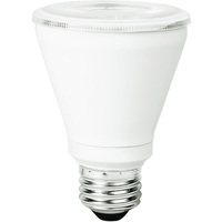 425 Lumens - 8 Watt - 3000 Kelvin - LED PAR20 Lamp - 50 Watt Equal - 10 Deg. Narrow Spot - Halogen - 95 CRI - 120 Volt - TCP L7P20D25C30KNSP